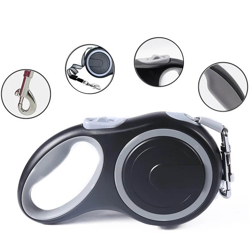 

Retractable Dog Leash Heavy Duty Automatic Extending Strong Nylon Dog Harness Leash Safety Pet Anti Lost Dogs Collar Pets Items