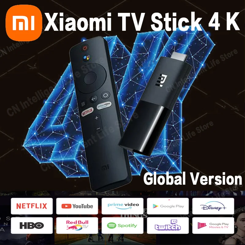 Global Version USB Mini Quad-Core Dts Dual Decoding Google Assistant  Netflix 1GB 8GB 2K Mi Xiaomi TV Stick - China Mi TV Stick, Mi Stick TV