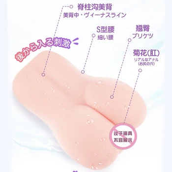 HESEKS Anime Male Masturbators Pocket Pussy For Men 3D Realistic Silicone Pussy Masturbators For Men Dolls Vaginas For Men 2