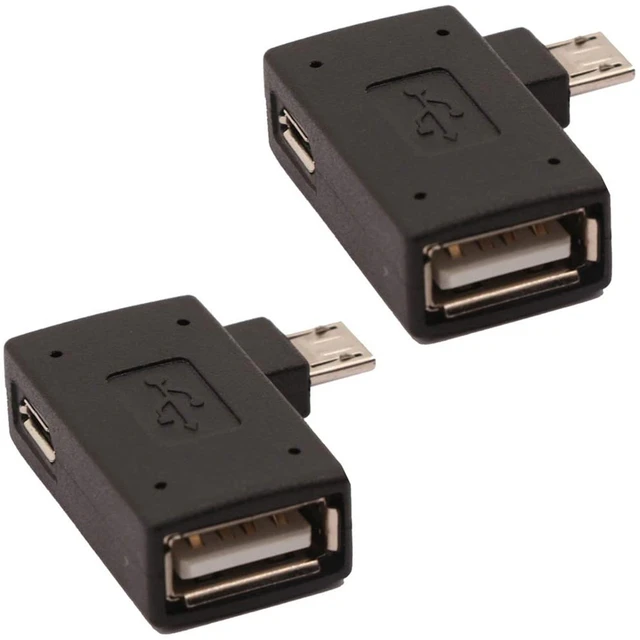 Adaptateur Micro USB 2.0 vers USB 2.0 avec fonction OTG pour Samsung /