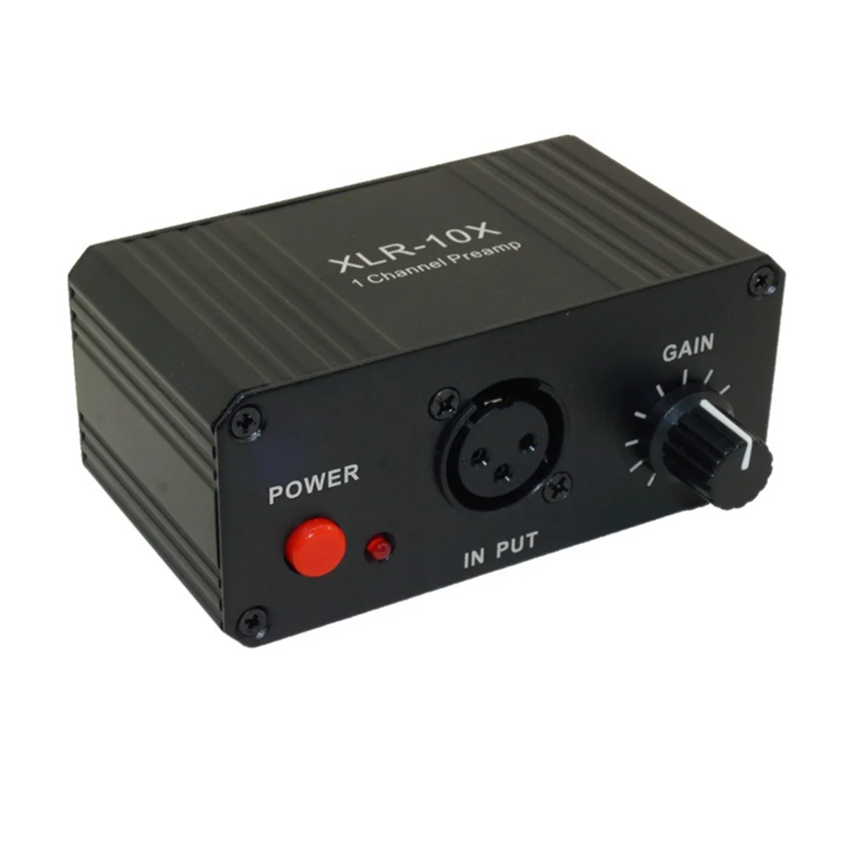 XLR-10X 1 Channel XLR Interface Balanced Audio Amplifier NE5532 Dynamic Mic Microphone Preamplifier