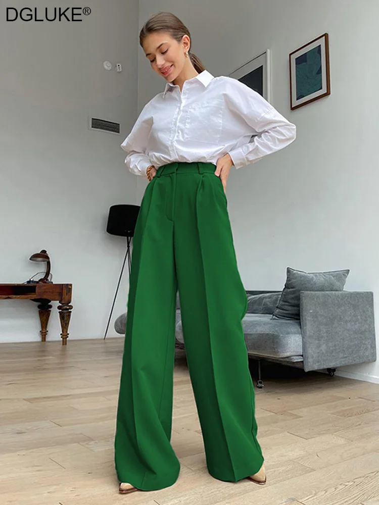 Wide leg dress pants women Clearance