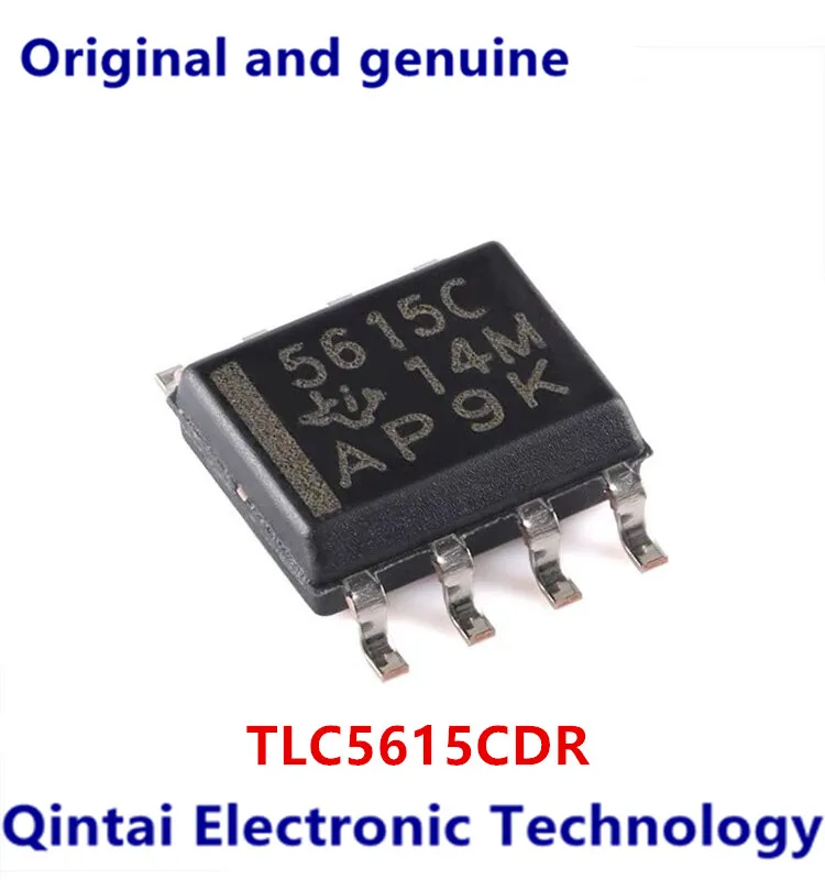

New original TLC5615CDR package SOP-8 silkscreen 5615C integrated circuit chip