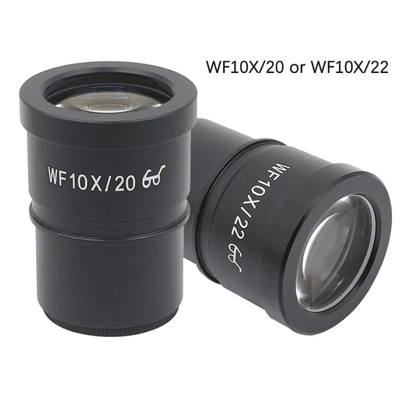 Microscope Eyepiece WF006G-a WF10X 22mm Wide-Angle Eyepiece Stereo Microscope Ocular Lens 30mm 