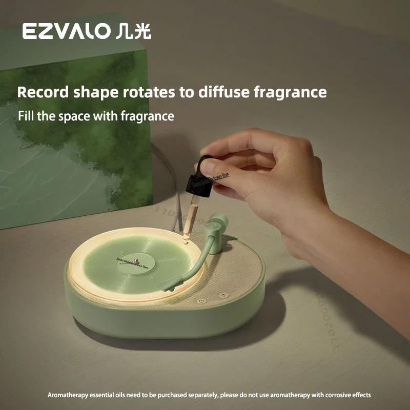 EZVALO Aromatherapy Bluetooth Speaker with Atmosphere Light