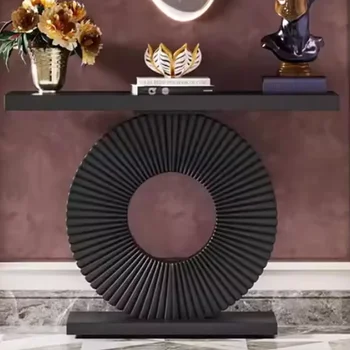 Consolle dal design moderno Consolle minimalista italiano elegante e unico Tavolo consolle stretto alla moda Meuble Mobili da soggiorno
