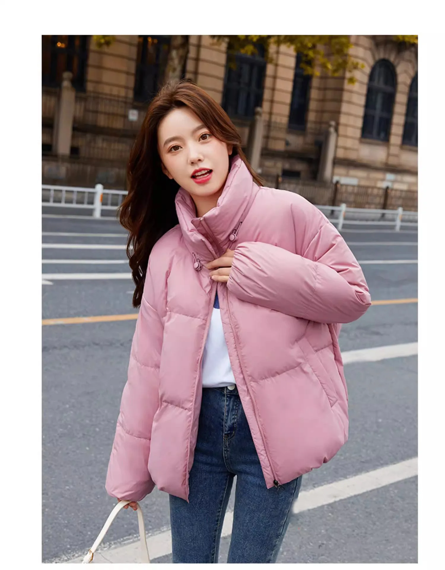 

2023 Women's Clothing High-End Short down Jacket Winter New
