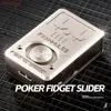 2024 Poker Fidget Slider Mini Throwing Shell Toy Gun EDC Push Card Boy Adult Decompression Toy Stress Relief Entertainment TS50 5