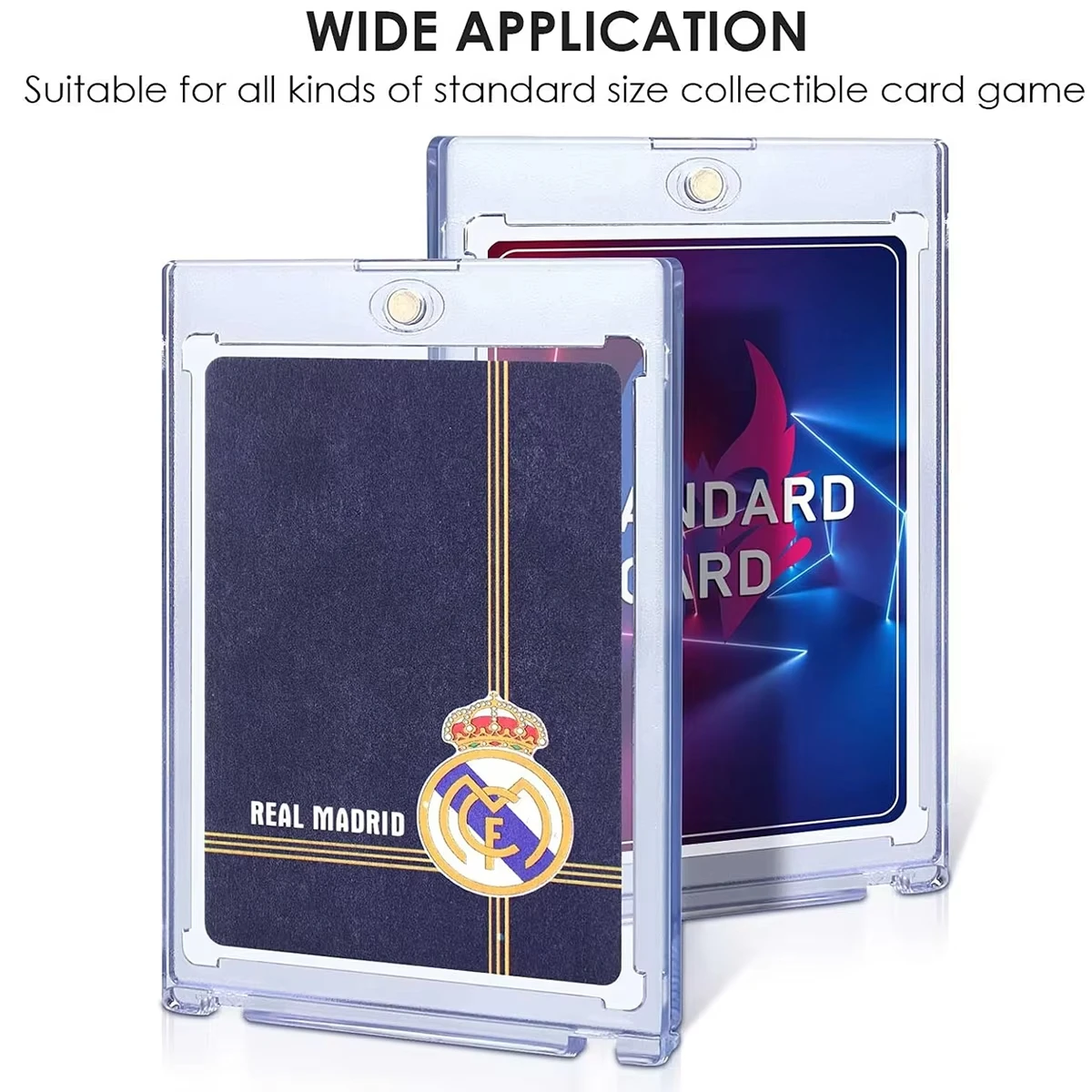 Magnetic Cards Holder 35PT Hard Protector Case Sleeve For Korean Kpop Idol Photo Cards Sports Trading Card 10-1PCS