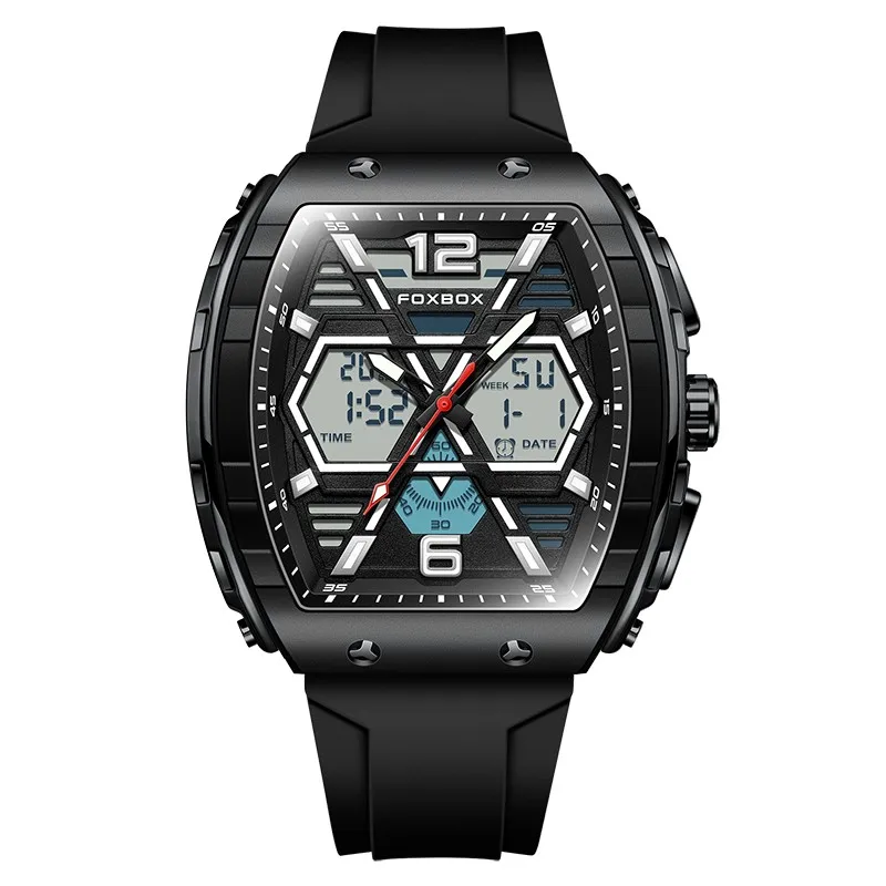 LIGE Men's Digital Military Waterproof LED Sport Watch