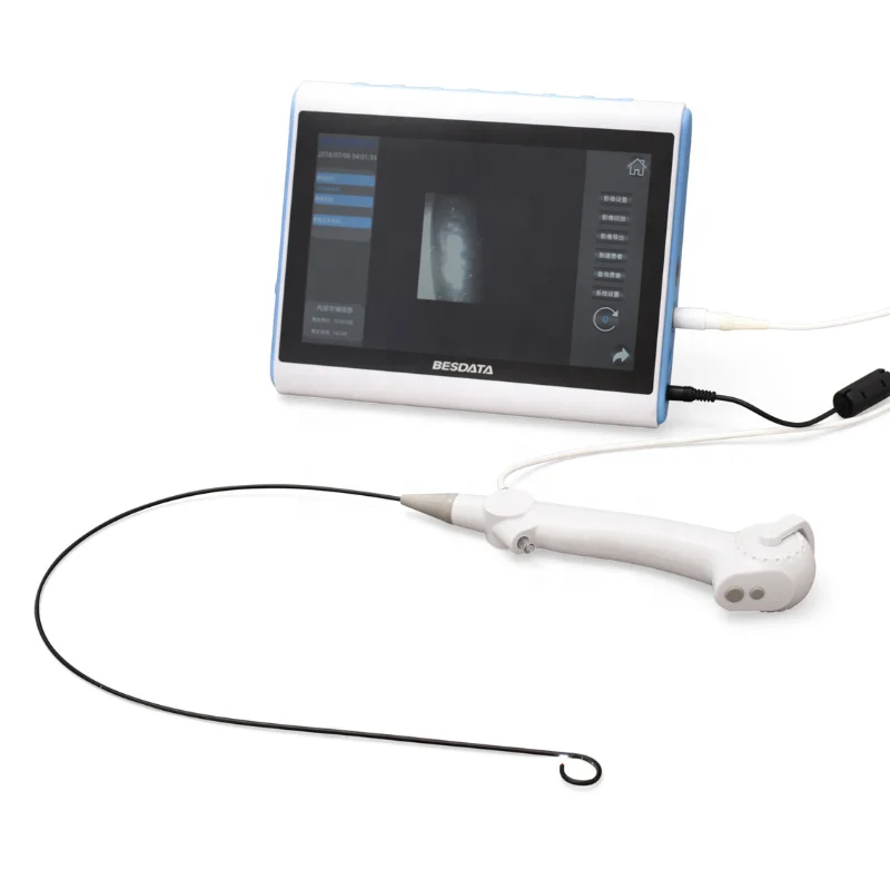 

BESDATA Single use Digital Flexible Ureteroscope with 10 inch Medical Image Processor Monitor for medical surgery endoscopy