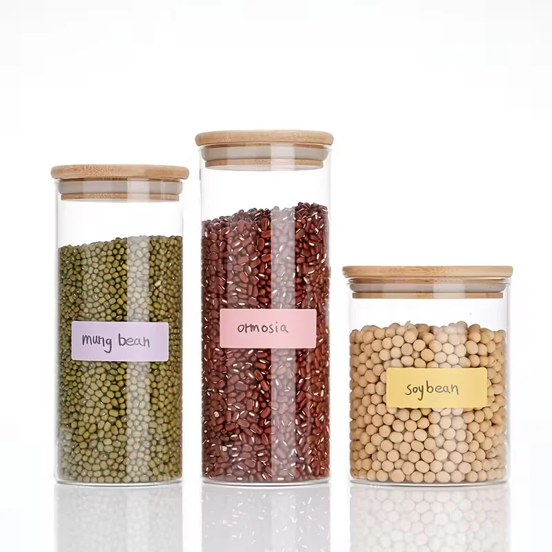 For Office & Packaging: Roll of 100 Self-Adhesive Kraft Paper Labels for Handwriting & Classification - 2