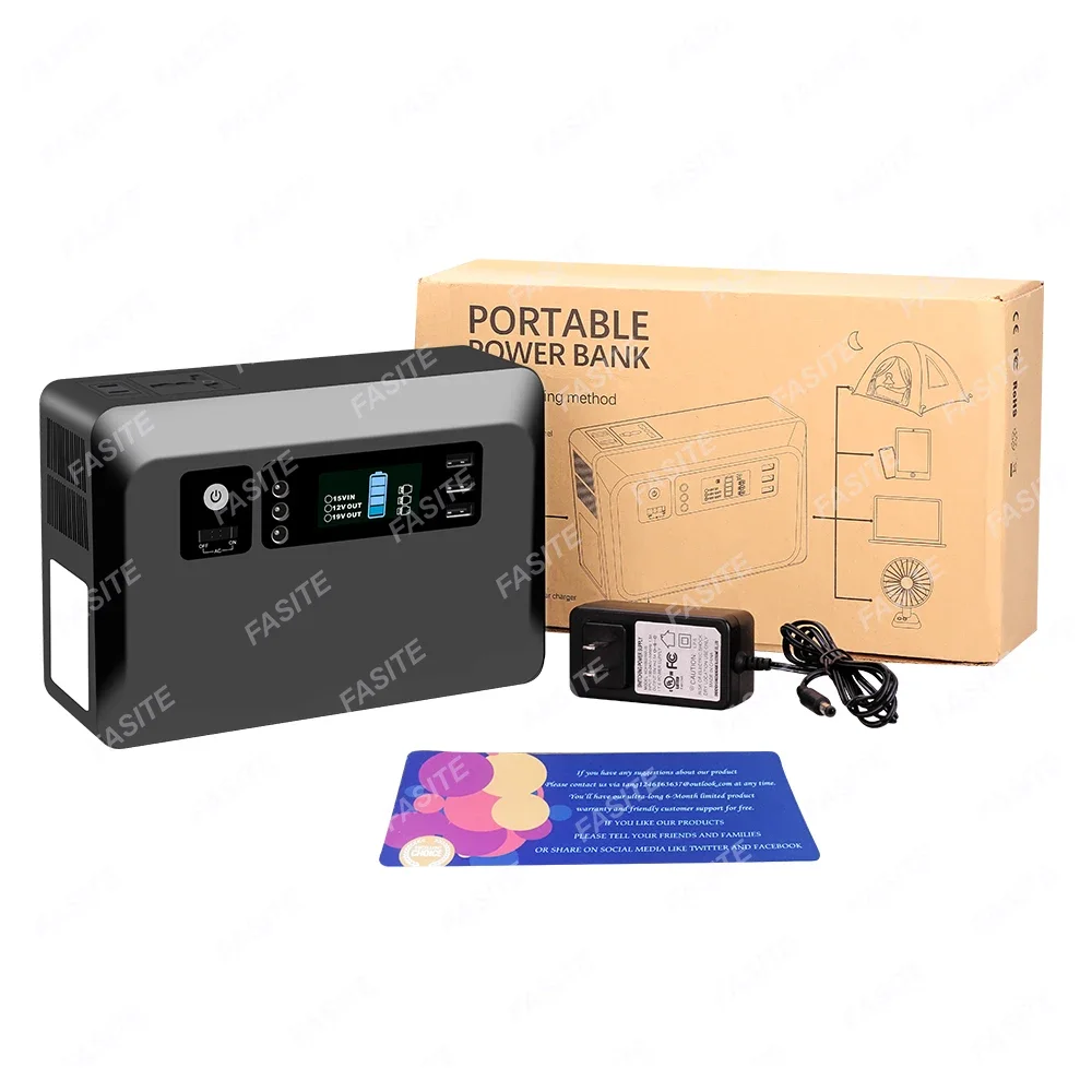 300 Вт AC DC Power Bank 62400 мАч Портативный Power Bank, внешний ...