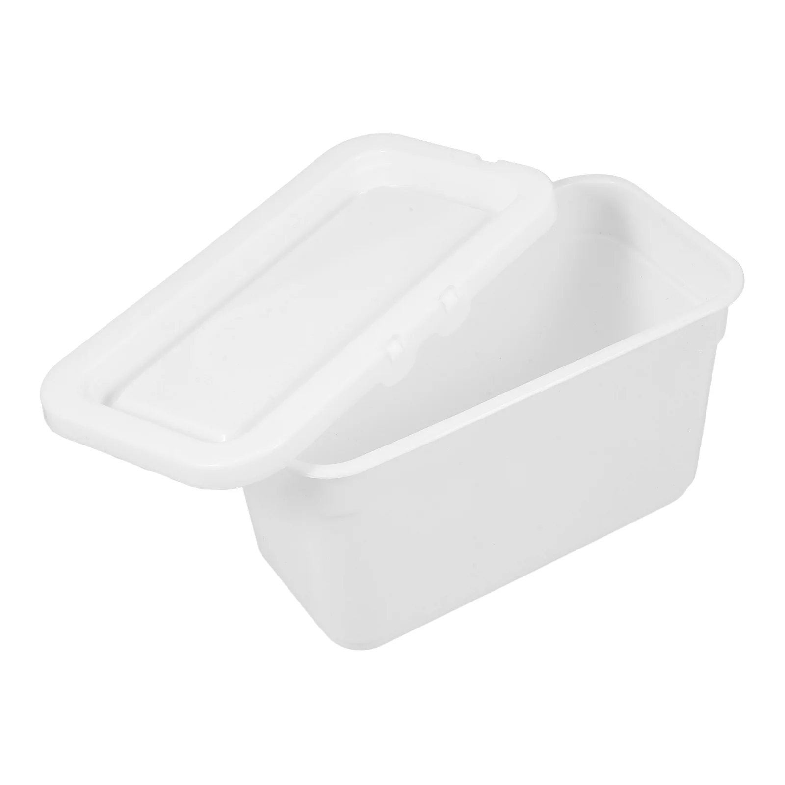 Laundry Pod Box Detergent Powder Dishwasher Container Desktop White Pp Storage Containers