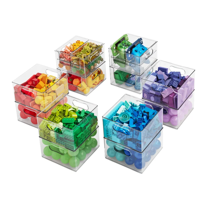 

The Home Edit 20 Piece Edit, Clear Plastic Modular Storage System storage box organizer box storage containers