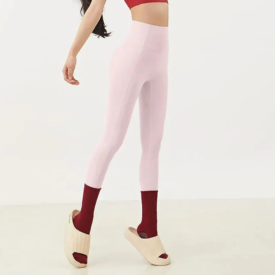 Women's Workout Leggings with Pockets, High Waist Yoga Pants for Running & Cycling, Tummy Control Fitness Tights 2