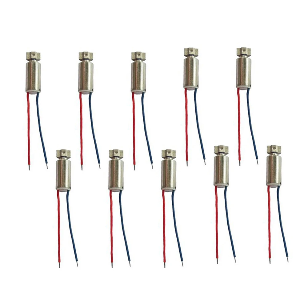 

Durable Coreless Cup Brush Motor 10X DC 1 5V3V 8000RPM Vibration Motor Suitable for Smart Backpacks and Electronic Toys