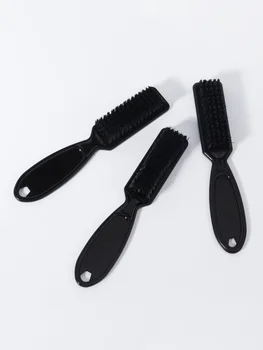 1/2/3 pezzi spazzola per styling barba spazzola per barba da barba professionale taglio dei capelli spazzola per pulizia intaglio styling testa olio retrò