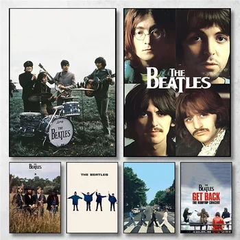 Beatles Canvas Poster 1