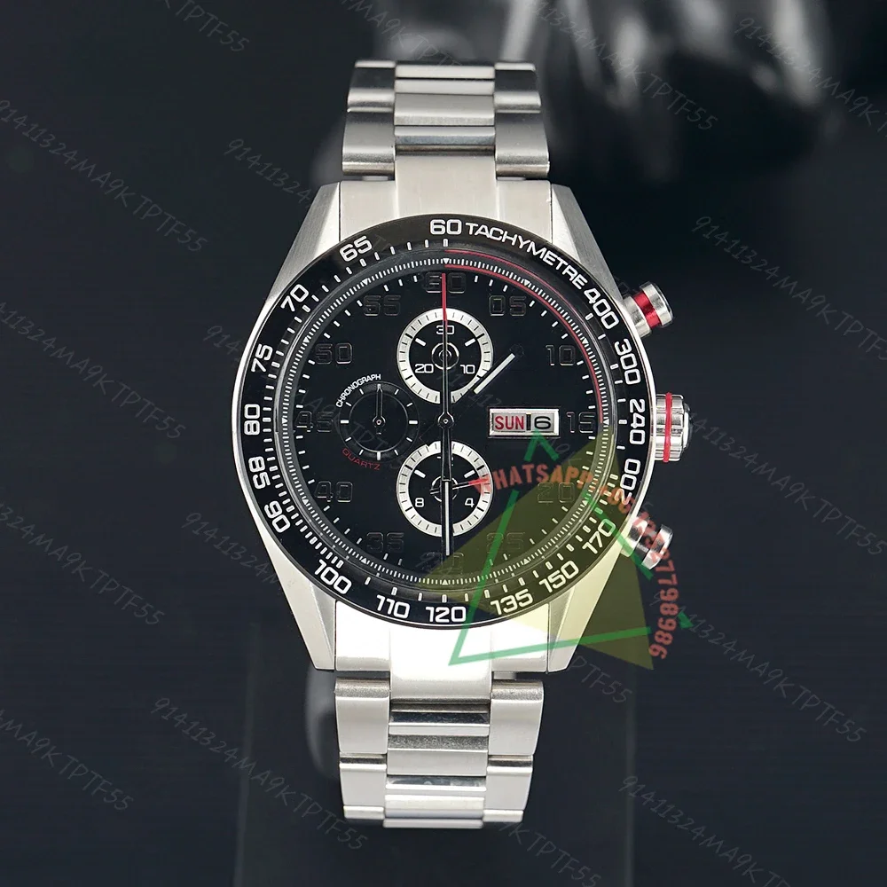 

2023 Fashion new Top Brand Men's Quartz Tachymeter 43mm Calibre 16 Day Date Watches Relogio Masculino