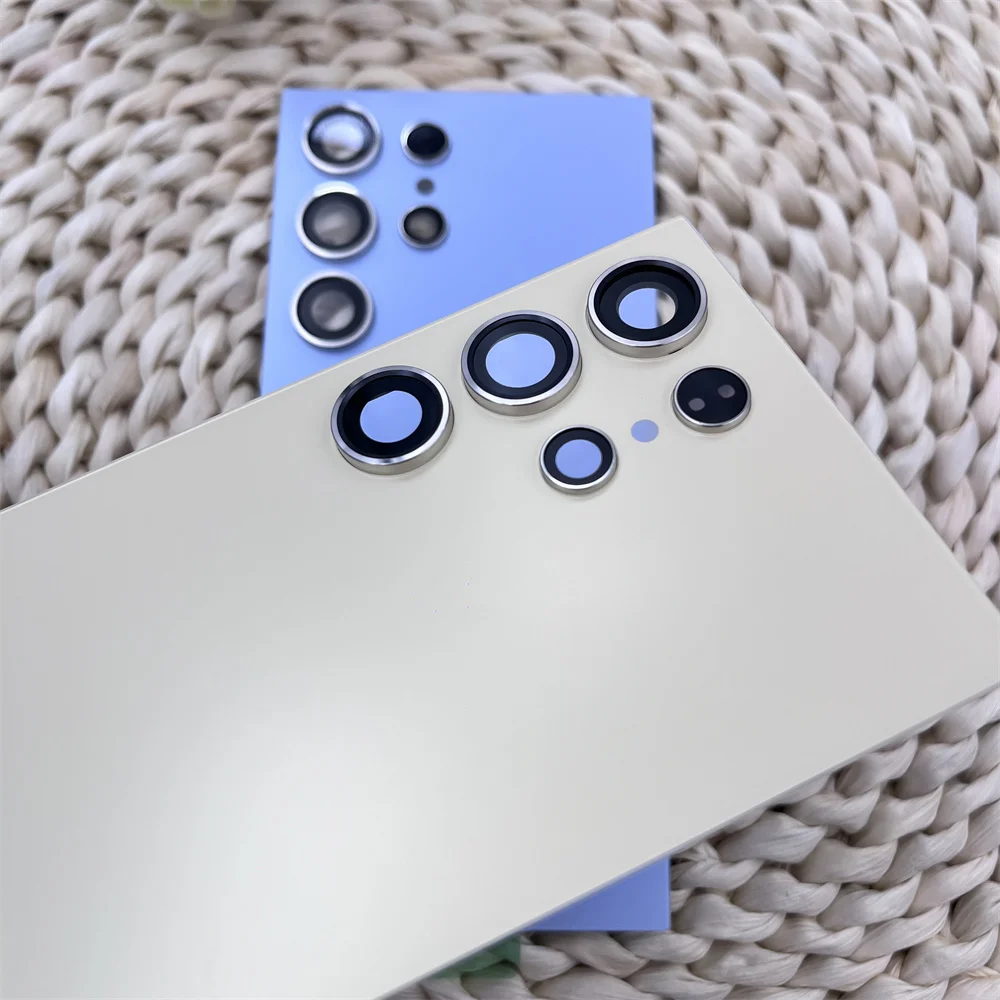 Premium 3D Glass Back Cover with Camera Lens and Adhesive