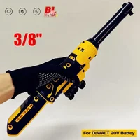 Cordless Ratchet Wrench Upgraded Extended Head Removal Screw Nut 220N.m 3/8" Electric Driver Power Tools for Dewalt 20V Battery 1