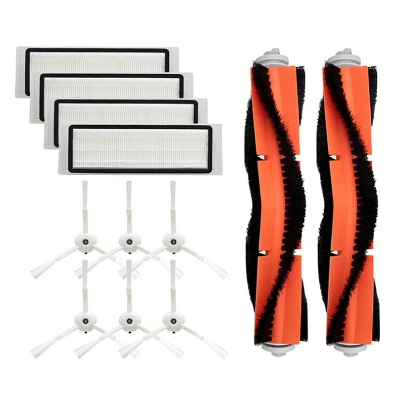 

Фильтр НЕРА Для Xiaomi Mi 1 1S Roborock S5 S50 Max S6 Mijia, основная и боковая щетки, аксессуары для робота-пылесоса