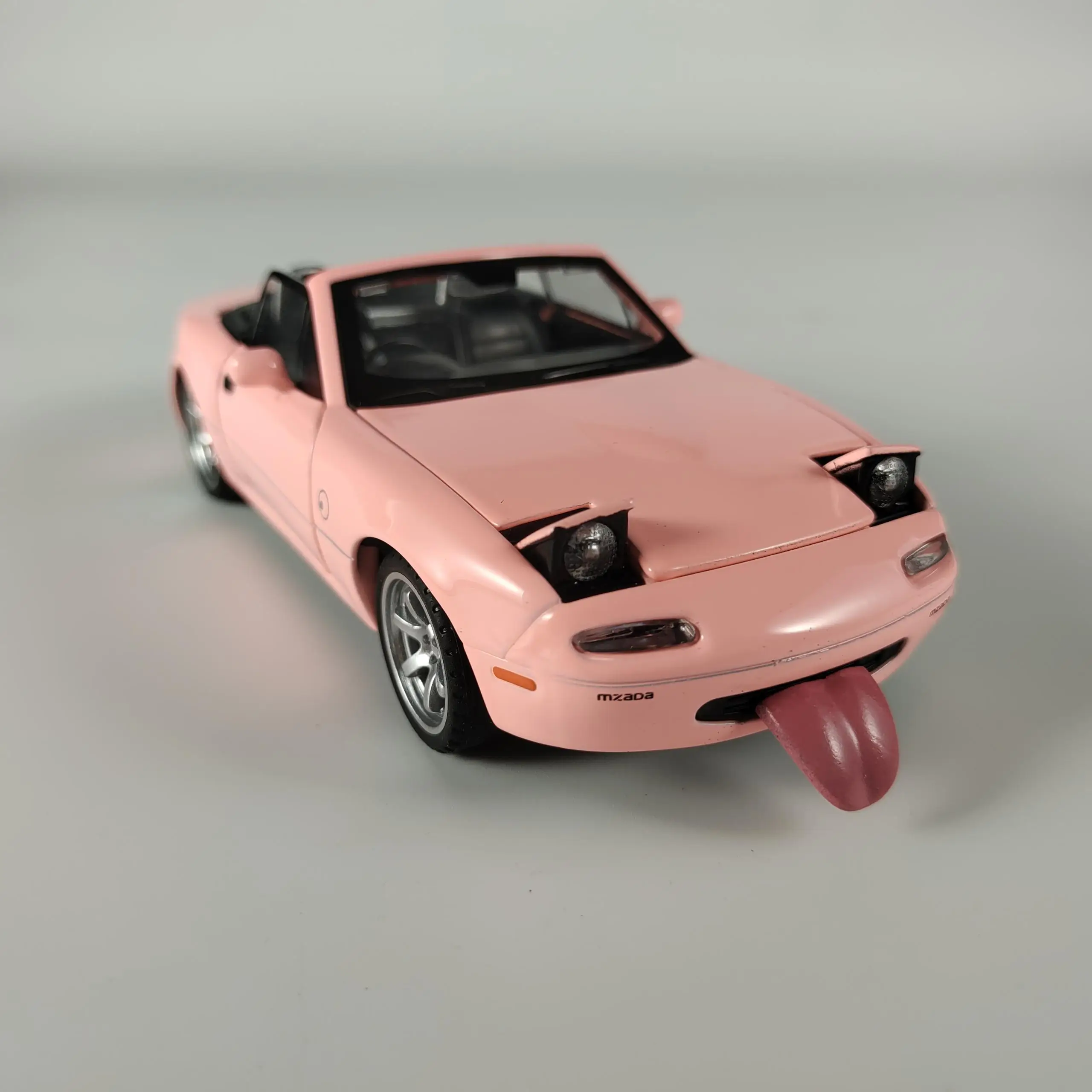 1:32 MAZDA MX-5 합금 다이캐스트 레이싱 카 모델 시뮬레이션 사운드 라..