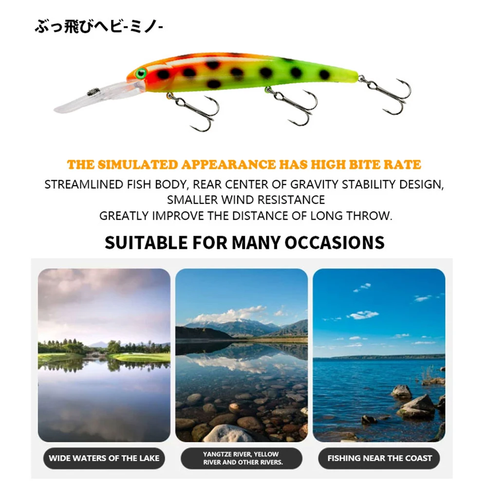 Shynapack 12cm 20g  ڼ  ý      ̳ ϵ ̳ 2019 ǰ wobblers minnow