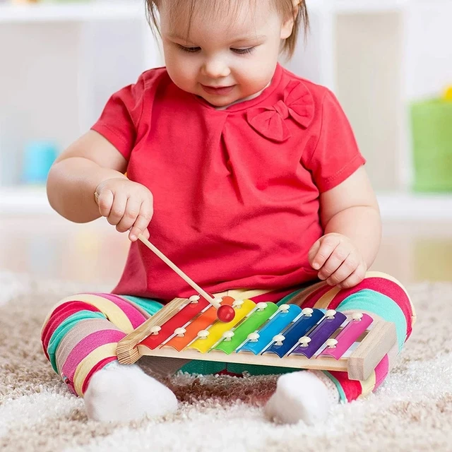 Baby Toys 0 12 Months Music Xylophone Drum Trumpet Percussion Instrument Early Learning Education Toy for Kids Children Newborn 5