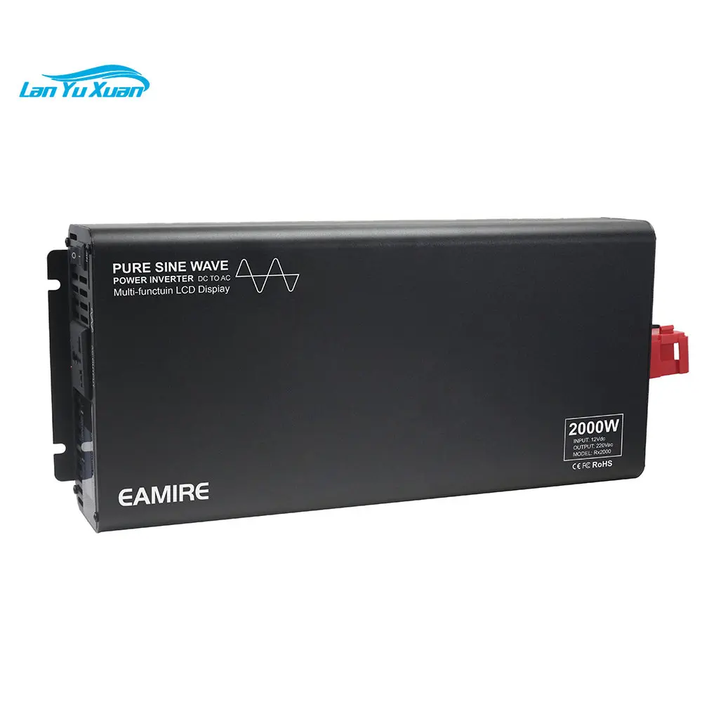 

2000w Factory Directly Sell 12v 24v 36v 48v 220v 230 110v 120 Dc To Ac Car Power Inverter Single DC/AC Inverters