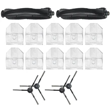 

For ROIDMI EVE Plus Vacuum Cleaner Main Brush Side Brush Large-Capacity Dust Bag Replacement Accessories Parts