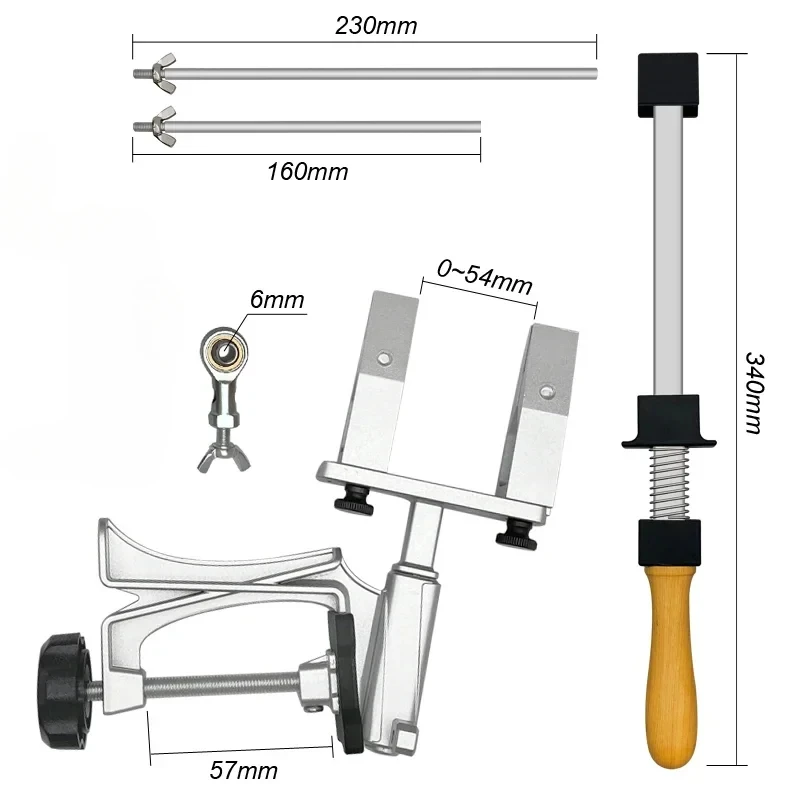Knife Sharpener Aluminum alloy Fixed Angle Sharpener Diamond Stone Whetstone Kitchen Tools Sharpen Machine