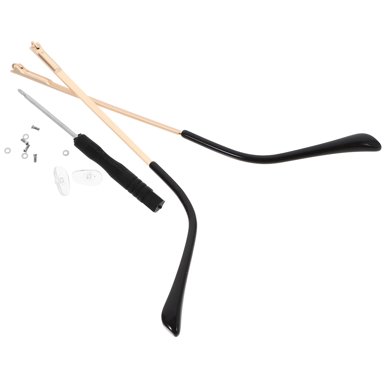 1 Paar Accessoires Voor Brillen Bril Glijdt Steeds Van Mijn Af Vervanging Van De Brilarm Lenzenvloeistof Reparatieset Zonnebril Tempels Brillen Benen Metaal Mannen En Vrouwen