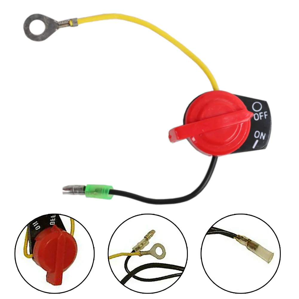 

1pcs Switch For Honda GX160 GX200 GX270 GX390 Engines For Snow Blowing Gasoline Engine Pumps Scarifier Engine Switch Parts