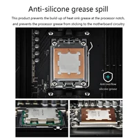 New CPU Cooler Thermal Pad Paste Guard for AMD AM5 7950X 7900X 7700X 7600X CPU Processor Pure Copper Thermal Conductive Patch - Image 5