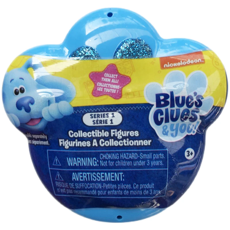 

Original Blue's Clues You Collectible Figures Blind Box Surprise Children's Birthday Gift Toy Cute Blue Dog Figurines Girl Toys