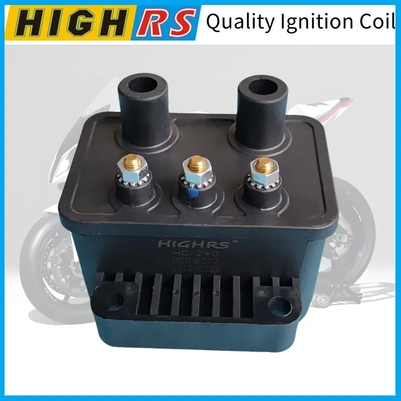 30640 Single Fire Ignition Coil - 3 Ohm, 50,000 Volt Replacement Coil