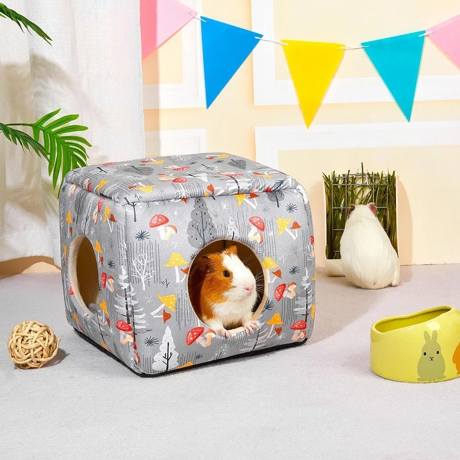 Small Pet Nest Tent Rabbit Nest Hamster House Hamster Cage Large Guinea Pig Cage Guinea Pig Small Animal Bed Accessories