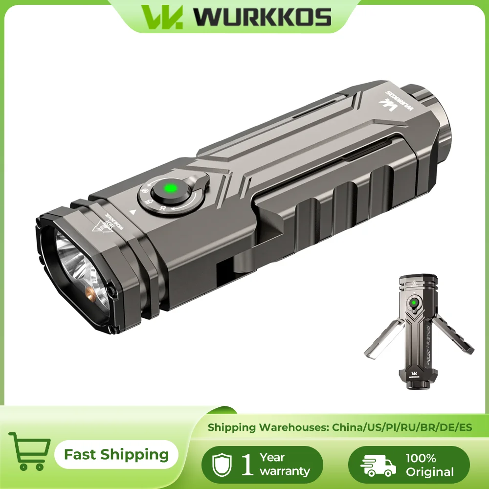 Wurkkos HD02 Shipped locally for lightning-fast delivery LED