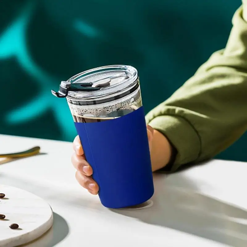 Durable Silicone Protective Bottle Sleeve - Wear-Resistant Portable Cover