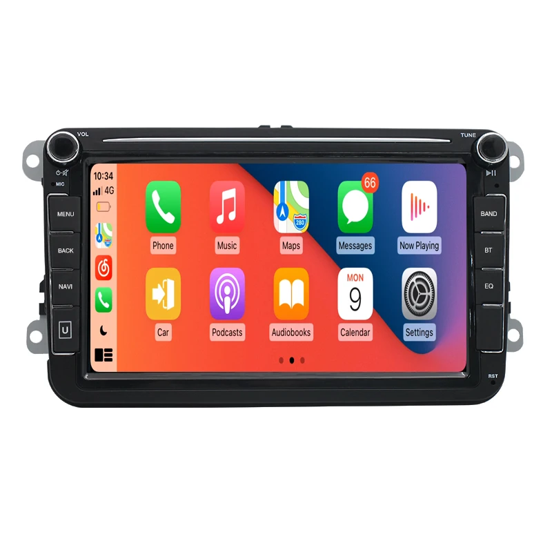

8" android 11 car radio gps navigation for VW Golf MK5 Jetta Passat Polo Tiguan Wifi 3G Bluetooth Wireless Carplay Android Auto