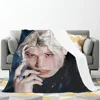 Hot-KPOP-Like-Stray-K-Kids Fashion Blanket Printed Throw Blanket Plush Fluffy Flanne Soft Throws for Sofa Couch and Bed 2