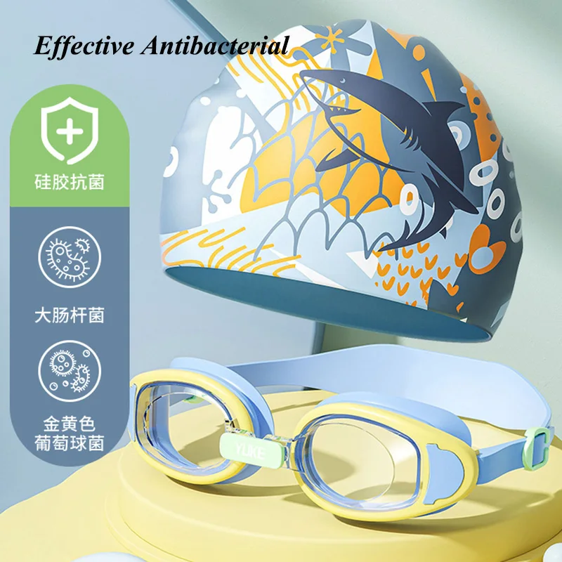 Children Swimming Goggles Boys Girls HD Waterproof Anti Fog Swimming Glasses Professional Small Frame Swim Equipment 2