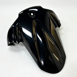 Motorcycle Rear Wheel Hugger Fender Mudguard and Splash Guard (Black)