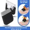 Carpet Trimmer With Wooden Shearing Guide Carpet Carving Machine Electric Speed ​​Adjustable Shears Scissors For Rug Tufting Gun 5