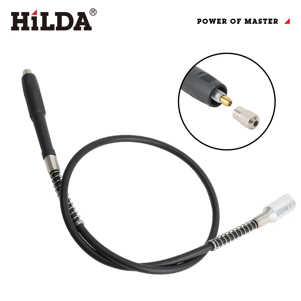 HILDA Flexible Shaft Grinding Attachment for Rotary Tool Accessories