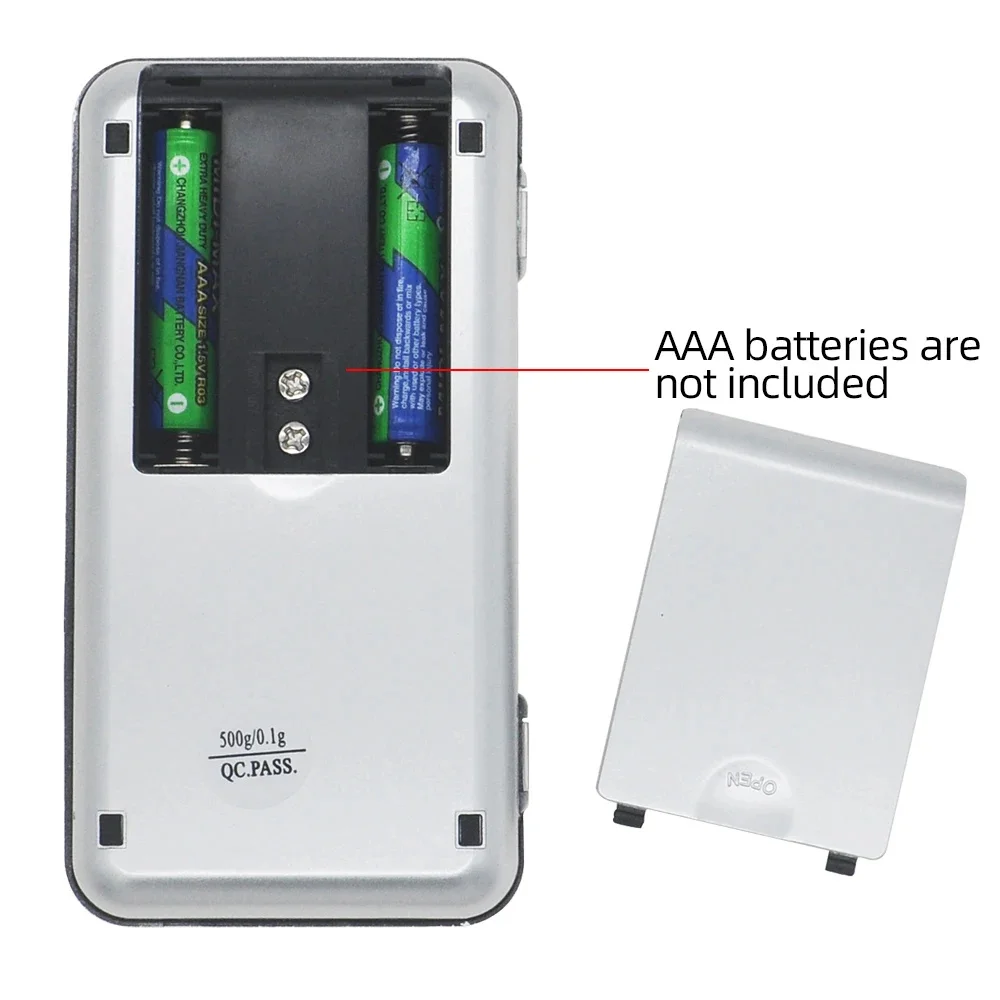 Description Picture 6 of item3Kg/500G 0.01g Digital Kitchen Scale Precision Scales Jewelry Weighing For Food Diet Postal LCD Electronic Balance Measuring 