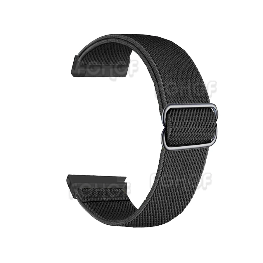 Elastic Nylon Loop Strap for Smart Watch - Replacement Wristband Bracelet Accessory