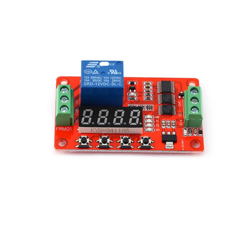 FRM01 timing/delay/cycle/self-locking/relay control module module/18 functions can be set